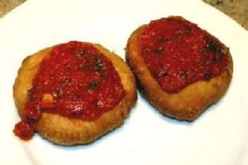 фото рецепта Pizzelle Fritte, жаренная пицца