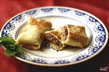 фото рецепта Блинчики с мясом