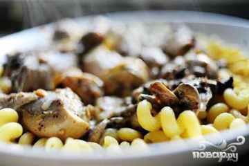 фото рецепта Курица с грибами и артишоками