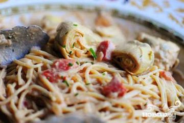 фото рецепта Спагетти с овощами