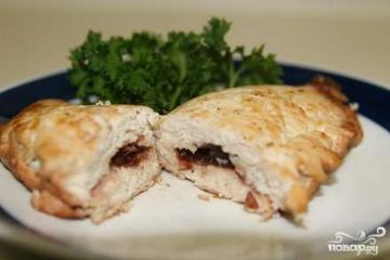 фото рецепта Фаршированная куриная грудинка
