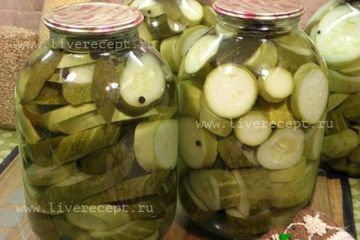 фото рецепта Маринованные огурцы с кабачками