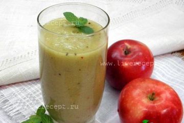 фото рецепта Яблочный смузи