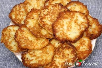 фото рецепта Картофельные деруны (драники)