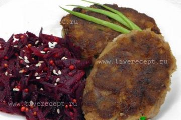 фото рецепта Зразы мясные с грибами и сыром