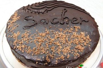 фото рецепта Австрийский торт Захер (Sacher)