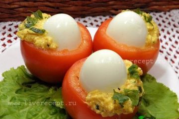 фото рецепта Яйца в помидорах (по-португальски)