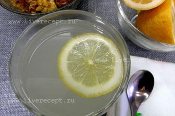 фото рецепта Имбирный чай с лимоном