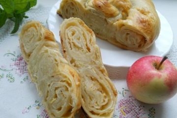 фото рецепта Вертута с яблоками