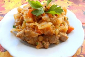 фото рецепта Рагу с овощами и свининой