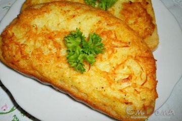 фото рецепта Горячие бутерброды с картофелем