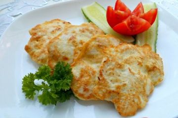 фото рецепта Оладьи куриные нежные