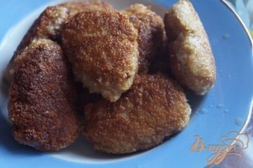 фото рецепта Свиные котлеты с картофелем