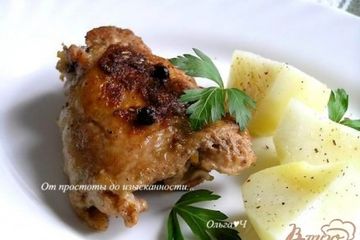 фото рецепта Курица в пряностях с корицей