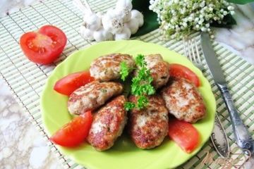 фото рецепта Котлеты с сыром и овсяными хлопьями