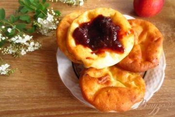 фото рецепта Творожный кекс с кофетами