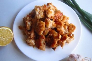 фото рецепта Куриное филе в кляре с кунжутом