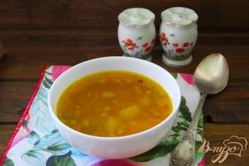 фото рецепта Легкий рыбно-картофельный суп с консервами