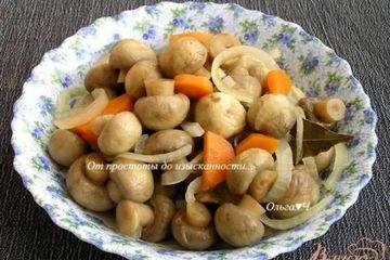 фото рецепта Маринованные шампиньоны