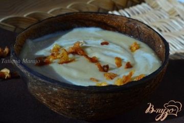 фото рецепта Суп-пюре с красной чечевицей и цветной капустой