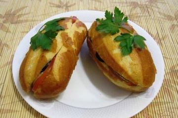 фото рецепта Сэндвичи с анчоусами