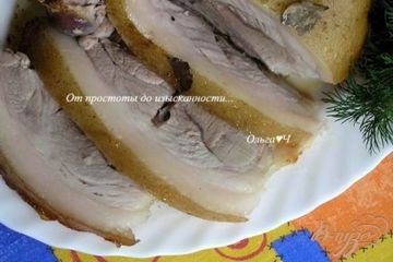 фото рецепта Пряная свиная рулька