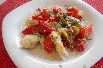 фото рецепта Картофельные ньокки с сыром и зеленью
