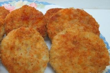 фото рецепта Рисовые котлеты с сыром