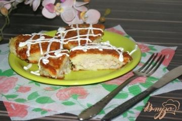 фото рецепта Колдуны с куриным фаршем