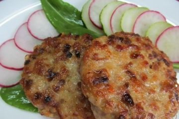 фото рецепта Гамбургер с овощами