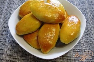 фото рецепта Пирожки в духовке с картофелем и грибами