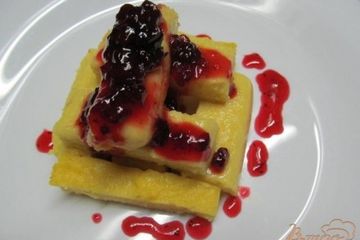 фото рецепта Десерт из манки и апельсина