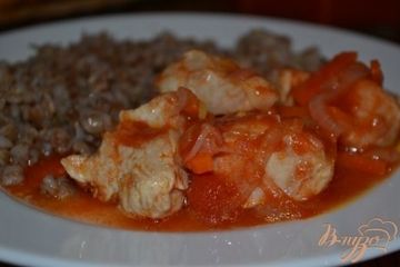 фото рецепта Курица в томатном соусе