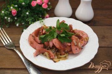 фото рецепта Закуска из сосисок