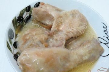 фото рецепта Курица под белым соусом