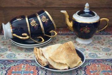 фото рецепта Блины сладкие  на холодном тесте