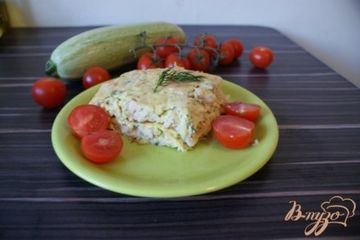 фото рецепта Запеканка из куриного филе и кабачков