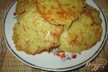 фото рецепта Картофельные оладьи