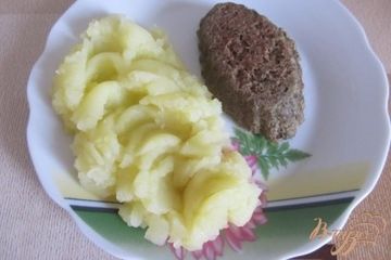 фото рецепта Суфле из говяжьей печени (детское меню)