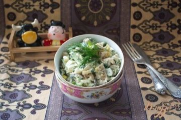 фото рецепта Салат куриный с черносливом