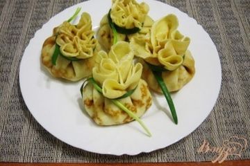 фото рецепта Мешочки из блинов