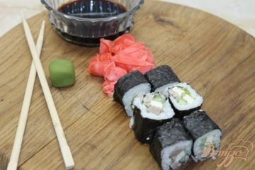фото рецепта Ролл с курицей