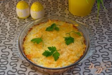 фото рецепта Детская запеканка с рисом и фаршем