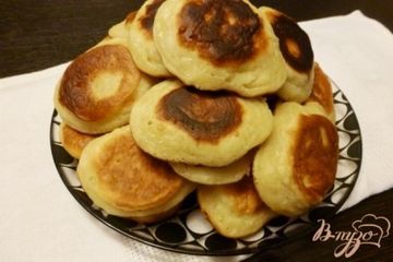 фото рецепта Оладьи с манкой