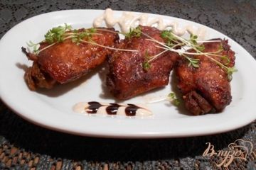 фото рецепта Куриные крылышки в оригинальном маринаде