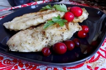 фото рецепта Куриные отбивные в кефирном маринаде и в манной панировке