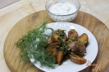 фото рецепта Картофель по - креольски с соусом
