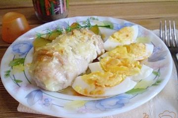 фото рецепта Кафтаны с картофелем и сыром
