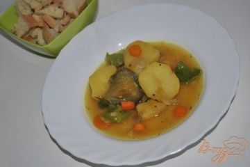 фото рецепта Рагу с картофелем и баклажаном