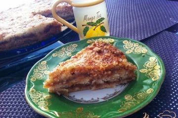 фото рецепта Насыпной яблочный пирог